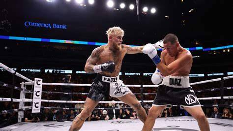 Extras! Jake Paul vs. Nate Diaz Fight refers to a boxing competition between influencer and content creator Jake Paul and mixed martial arts (MMA) fighter Nate Diaz in Dallas, Texas in August 2023. Paul won the bout by unanimous decision, but after emerging unscathed, several onlookers voiced suspicion that the bout was rigged in his favor.